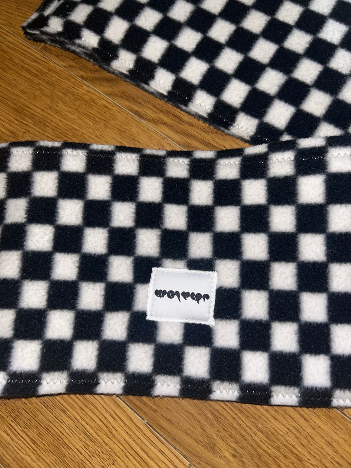 체커보드 목도리 상품이미지2