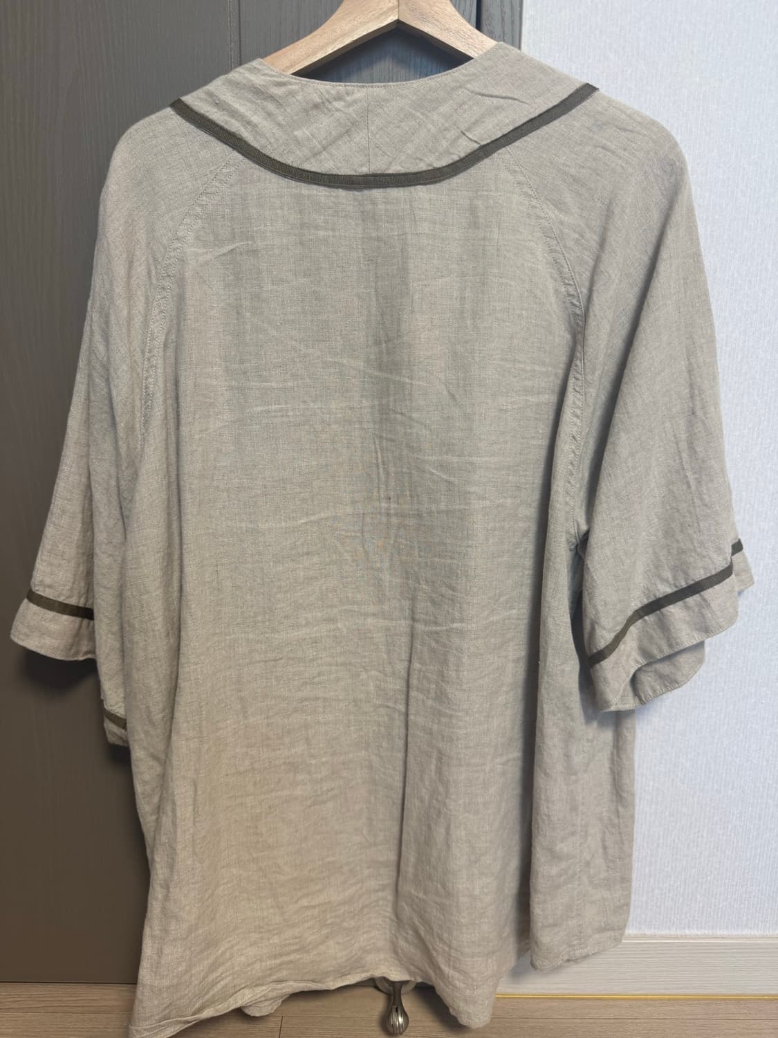 캐피탈 베이스볼 리넨 셔츠 사이즈 2 상품이미지2