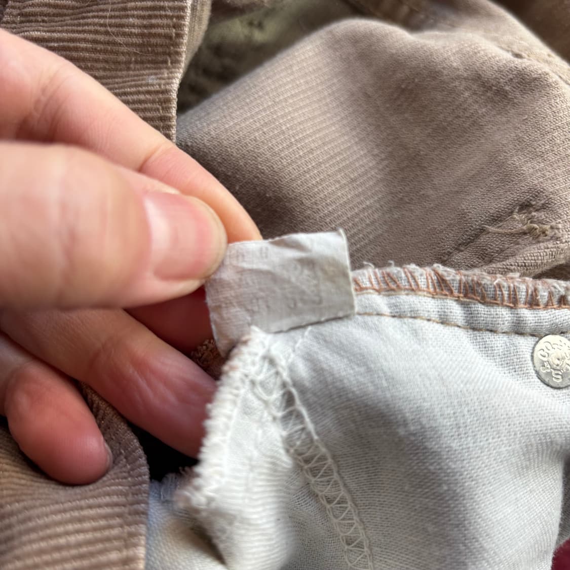 80년대 리바이스 코듀로이 517 부츠컷 상품이미지10