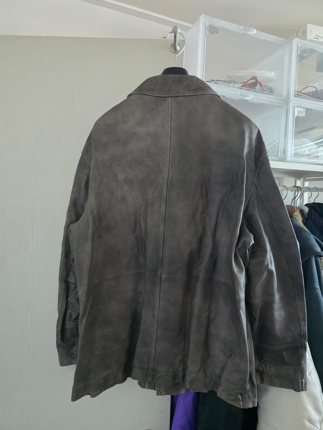 시리즈 레더 카코트 상품이미지2