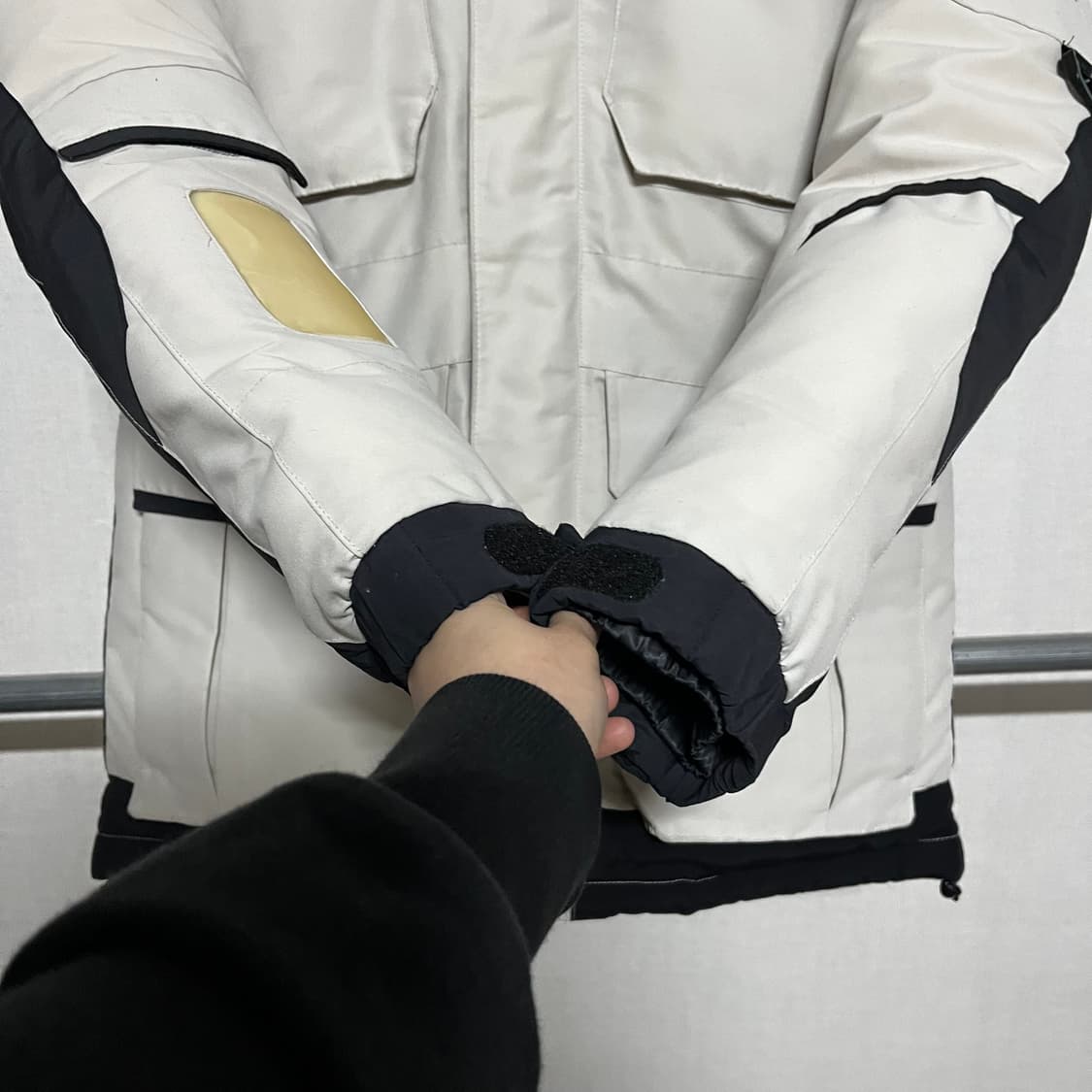 TBJ NEARBY 아이보리 패딩 S 상품이미지8