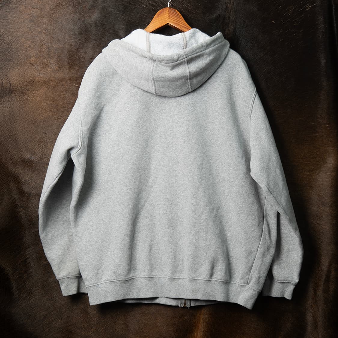 [XL] 칼하트 K122 미드웨이트 후드집업 헤더 그레이  상품이미지4