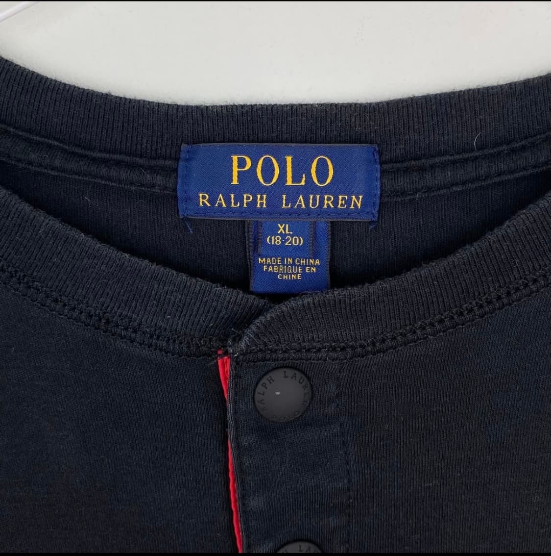 폴로 랄프로렌 버튼 헨리넥  상품이미지3