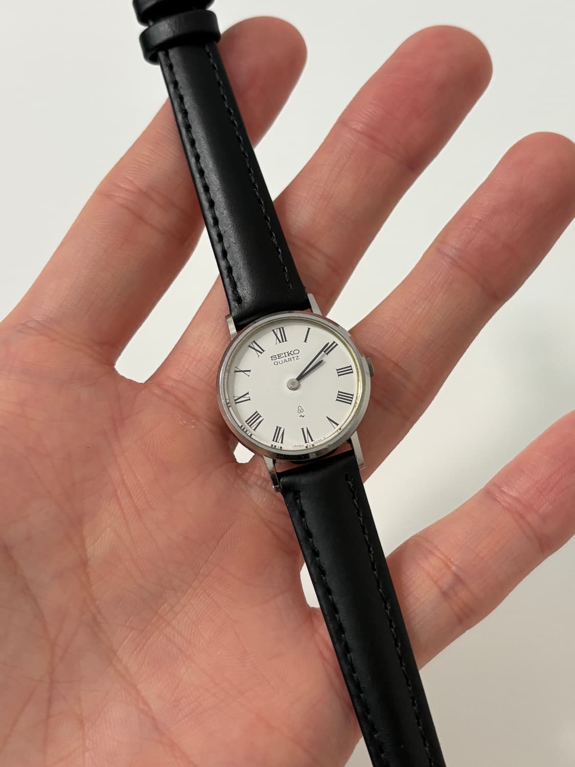 70s roman index silver ladies quartz 상품이미지2