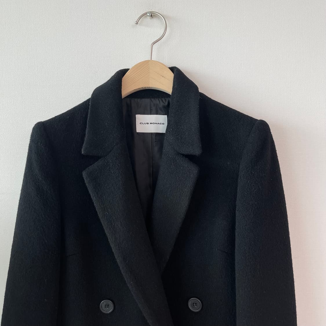 클럽모나코 앙고라 울 혼방 코트 44 상품이미지5