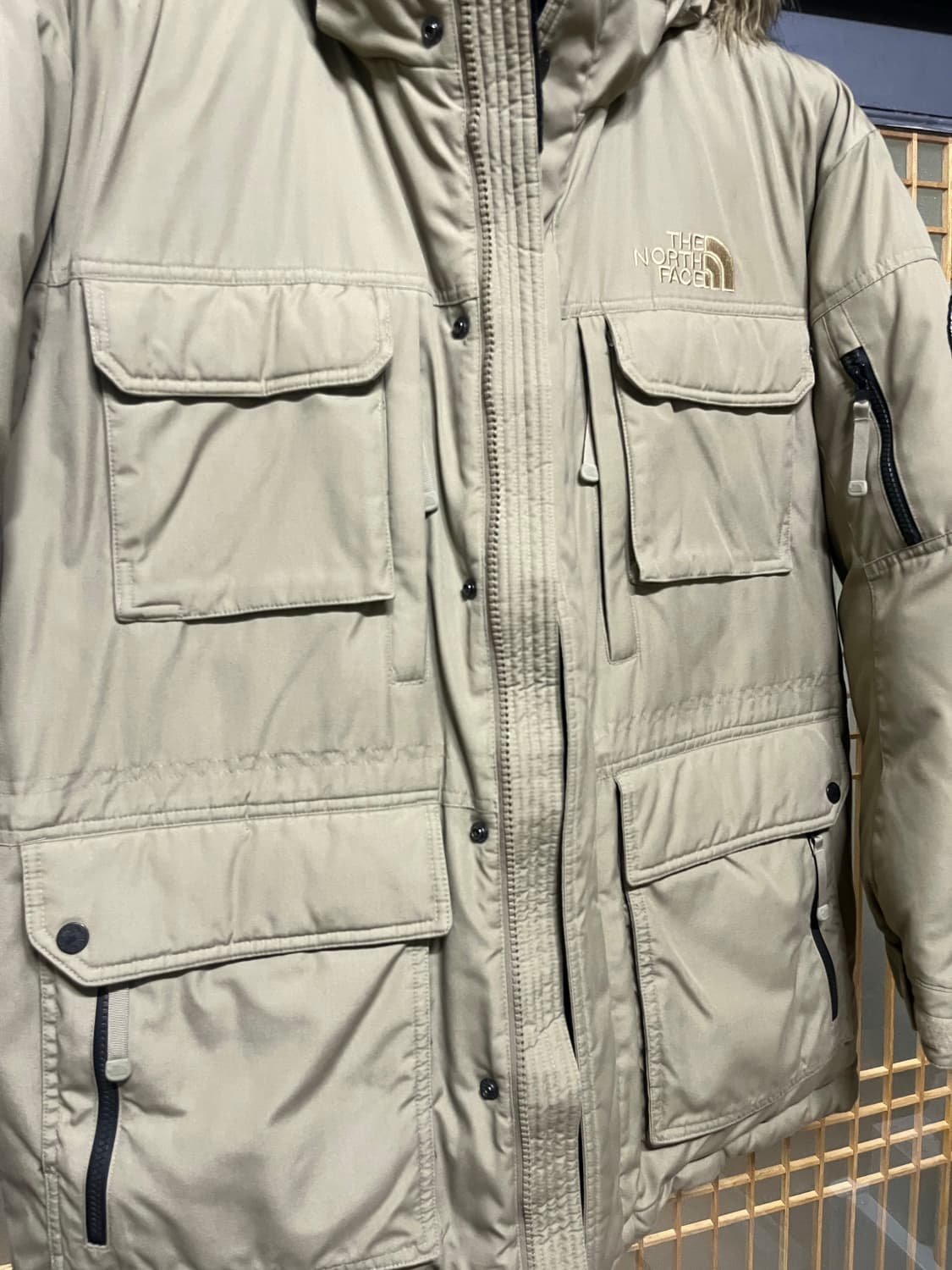 [L]노스페이스 툰드라 패딩 샌드베이지 상품이미지2