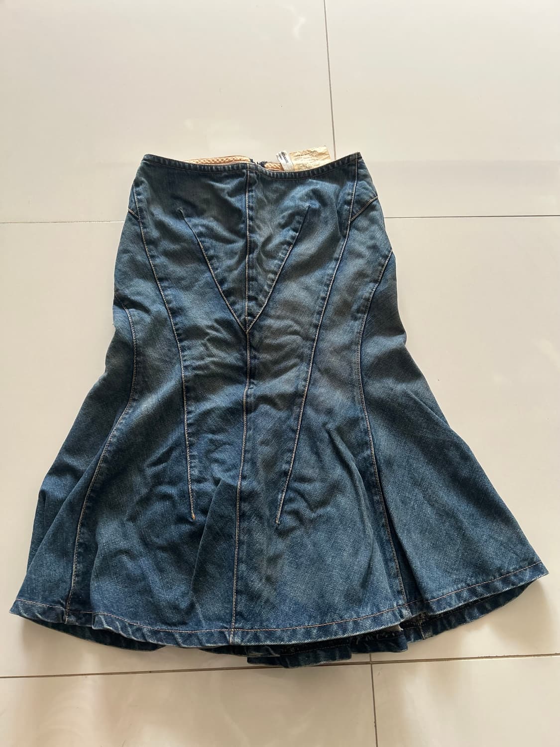 JUNYA WATANABE DENIM SKIRT 데님 스커트 상품이미지3