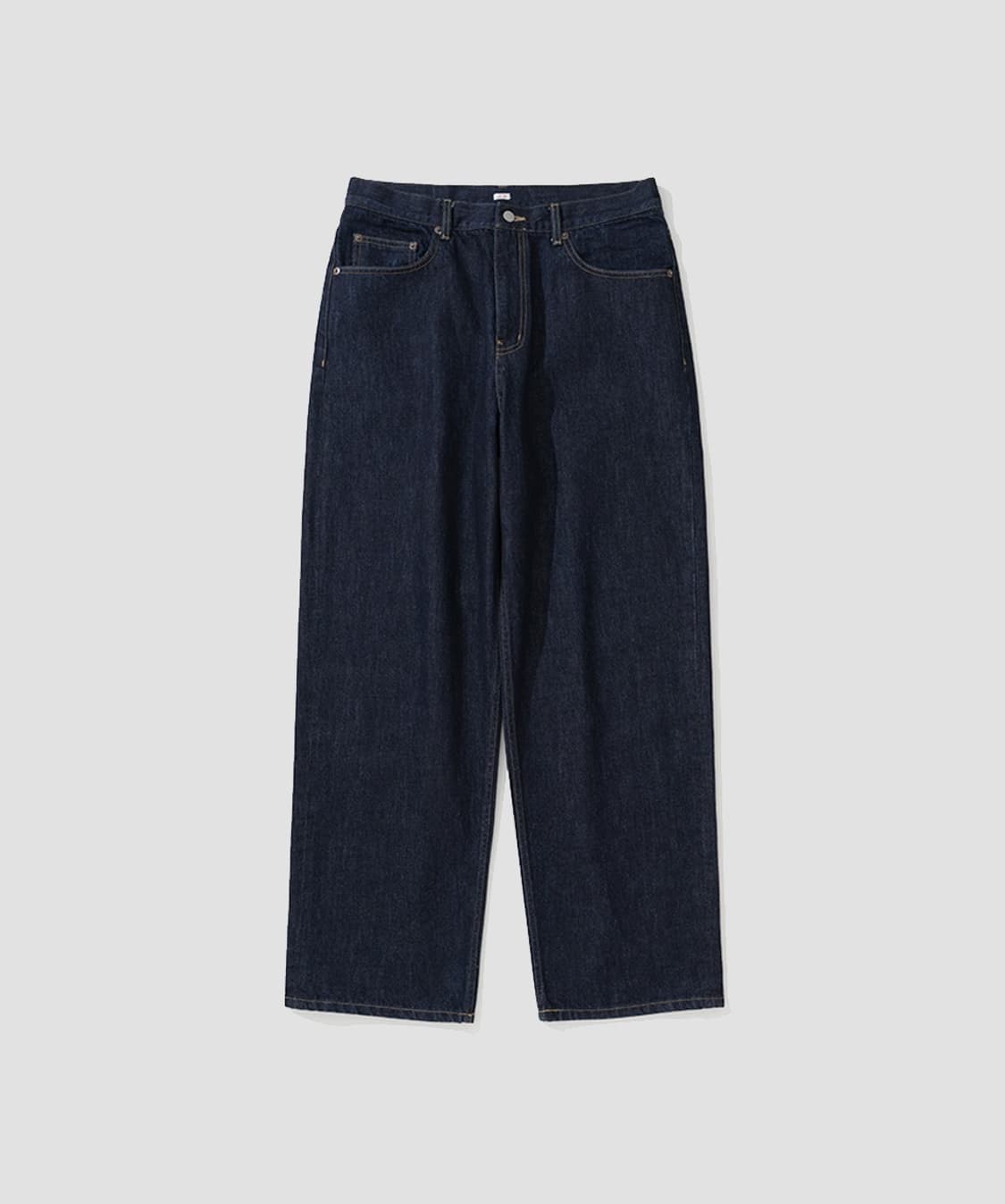 [S] 마이라이브러리 607 5p wide loose fit 데님 원워시 상품이미지1