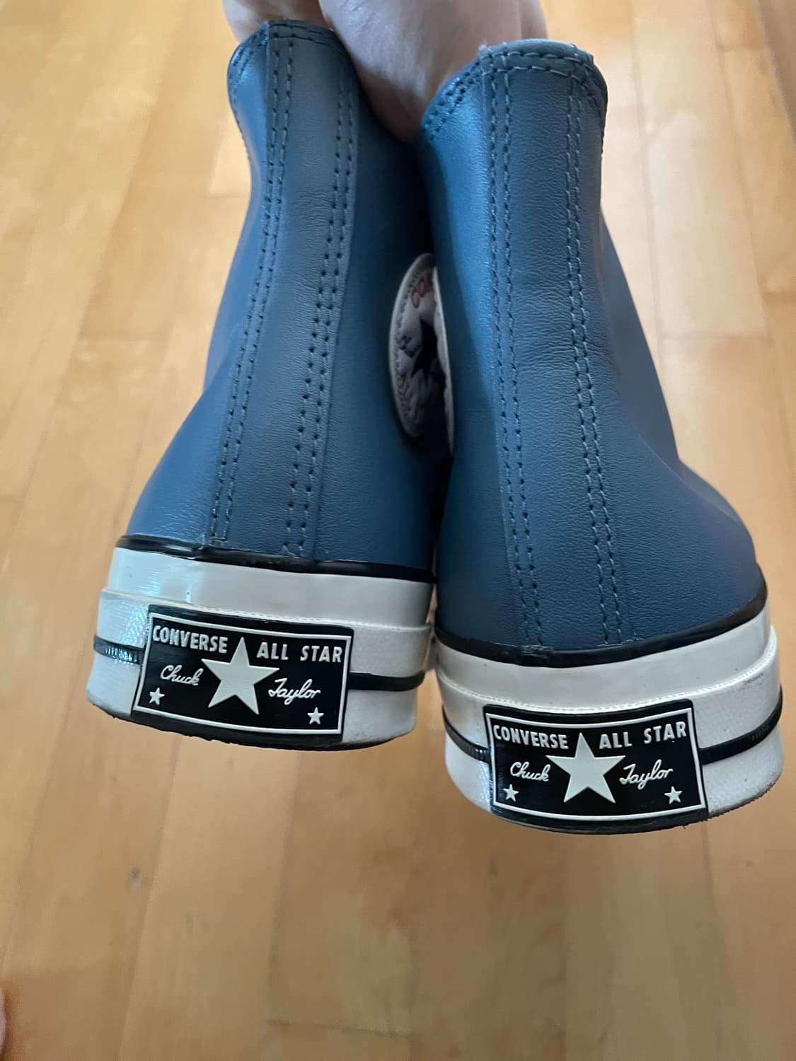 컨버스 척 70 레더 레이크블루 275 상품이미지5