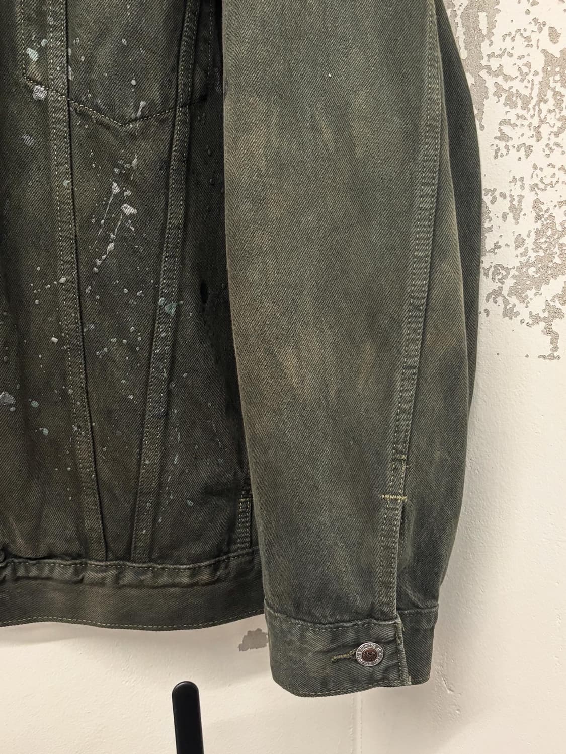 Levis silvertab denim painted trucker 상품이미지3
