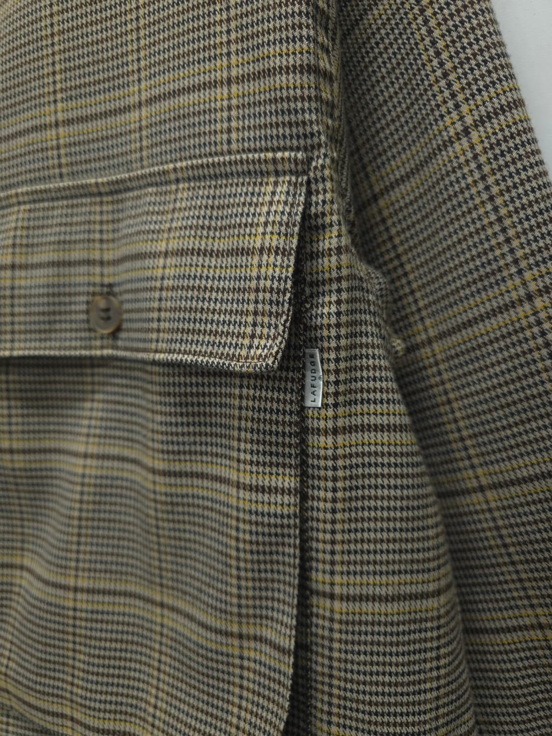 라퍼지스토어 하운드투스 체크 셔츠 자켓 (L사이즈) 상품이미지3