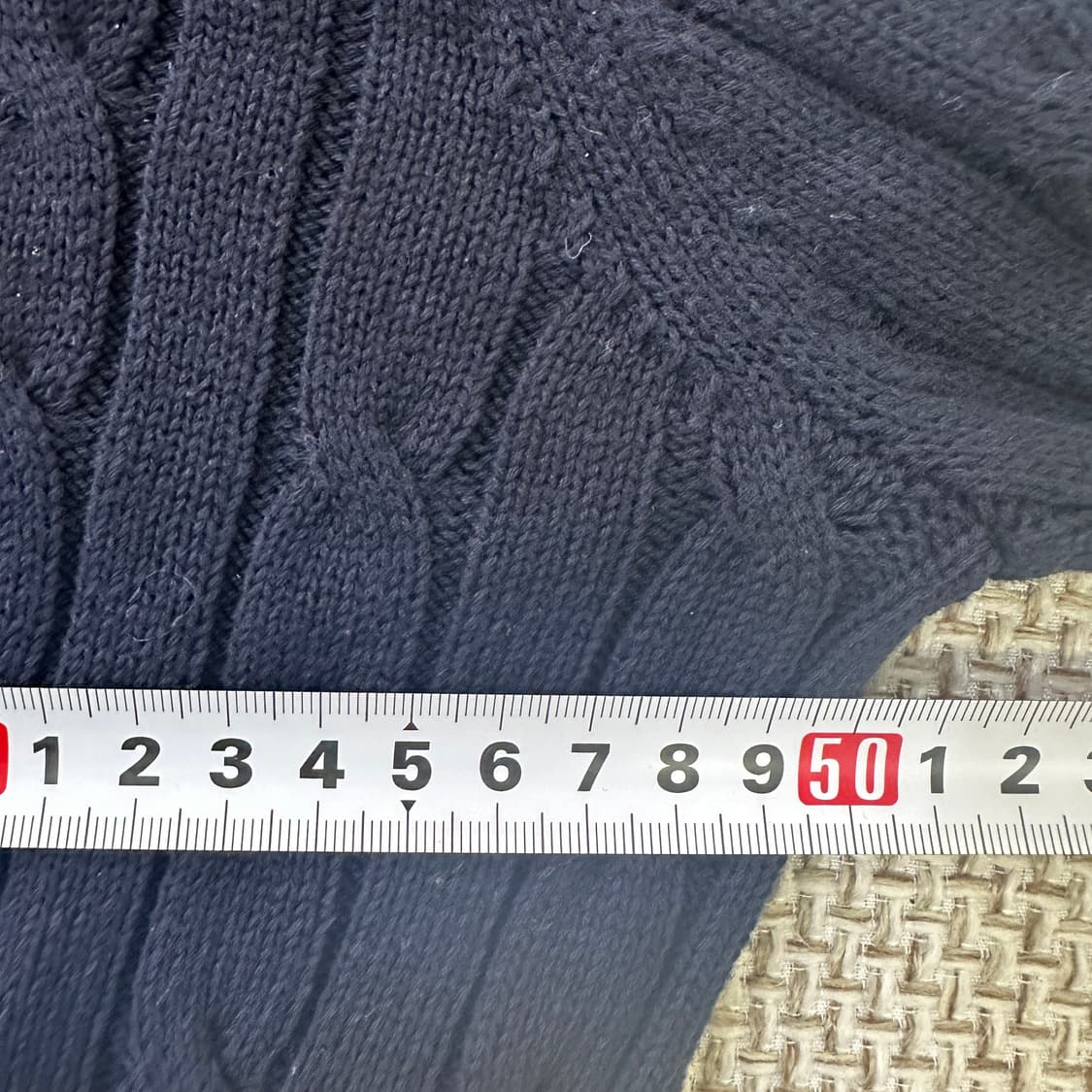 L 유에스폴로 케이블 니트 코튼 0413D 상품이미지5