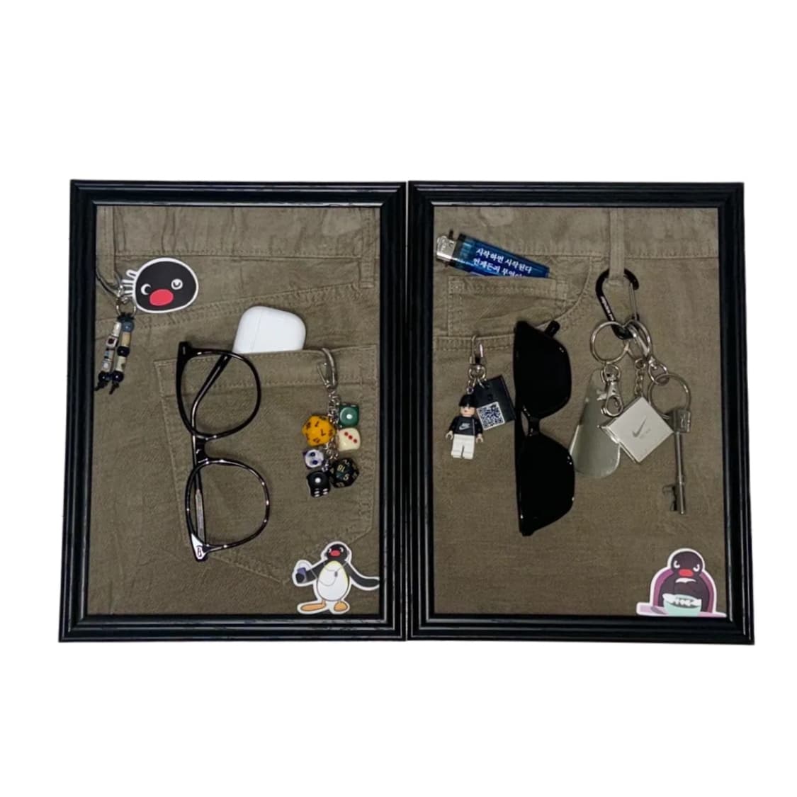 핀터레스트 데님 액자(Back pocket) 상품이미지2