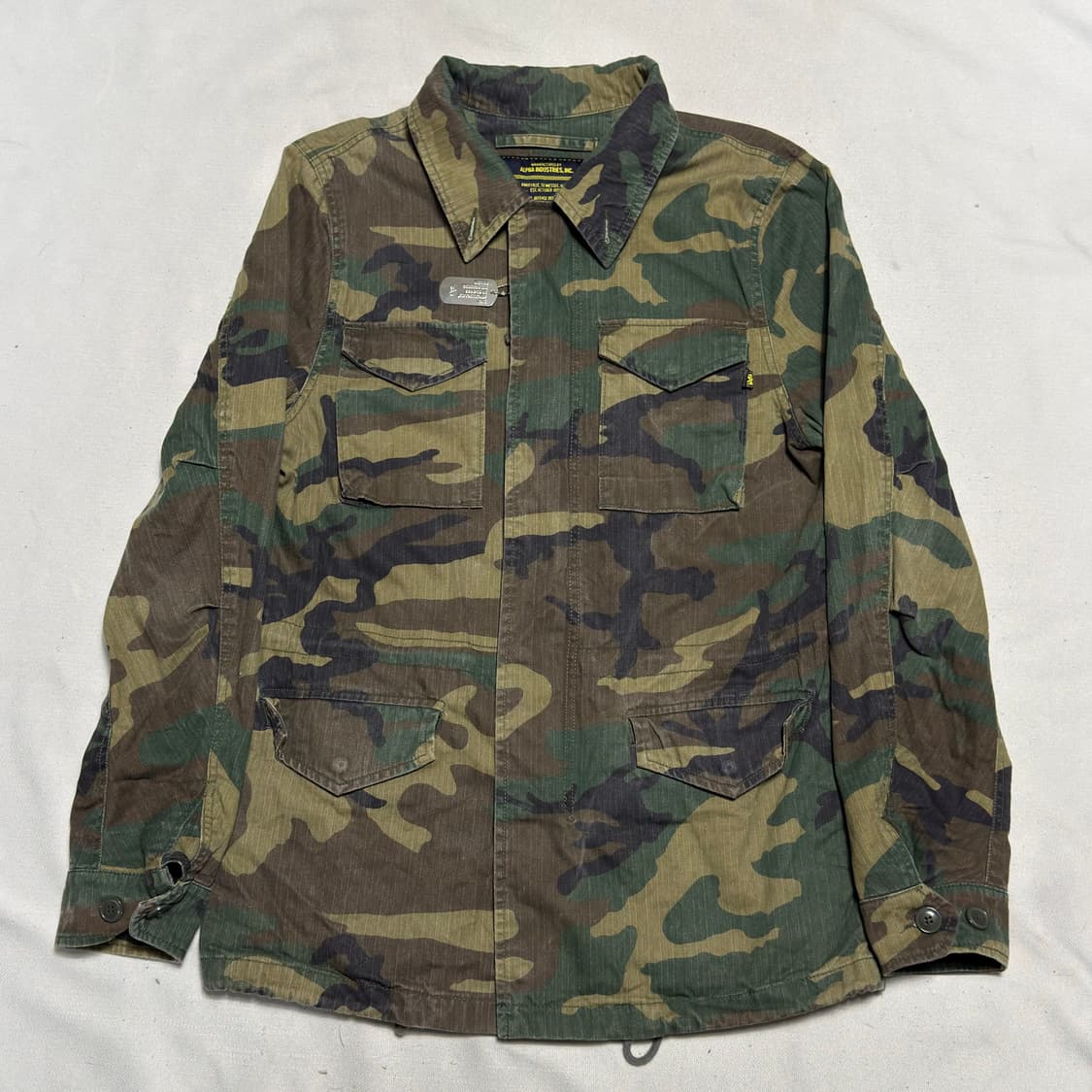 S 알파인더스트리 우드 랜드 월드 투어 필드 자켓 상품이미지3