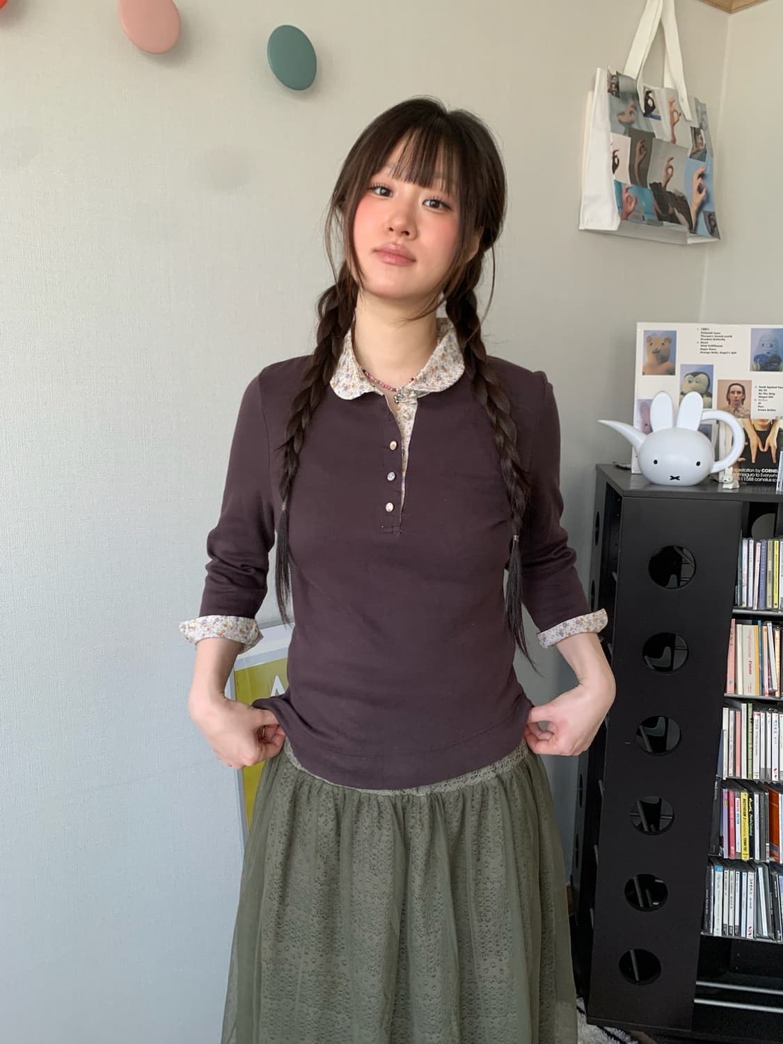 earth music, sha- skirt 상품이미지7