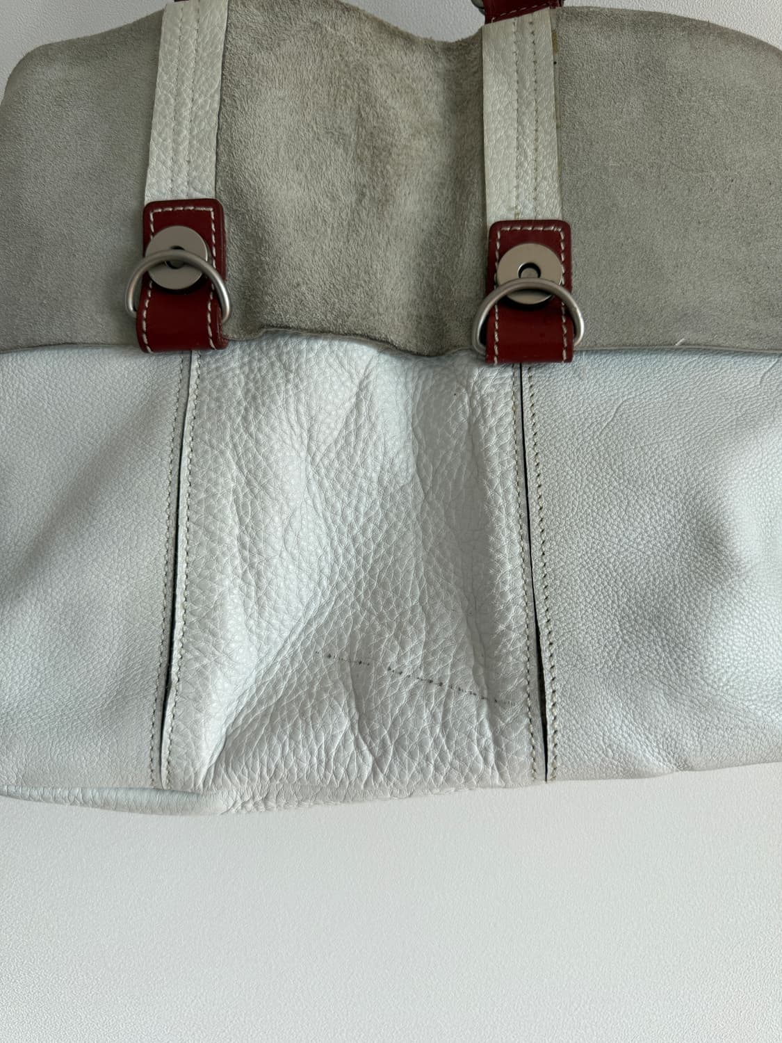 Pre owned 레더 토트백 상품이미지7