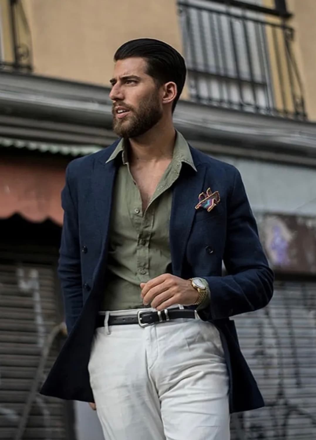 세비지 110 레더 벨트 블랙 상품이미지5