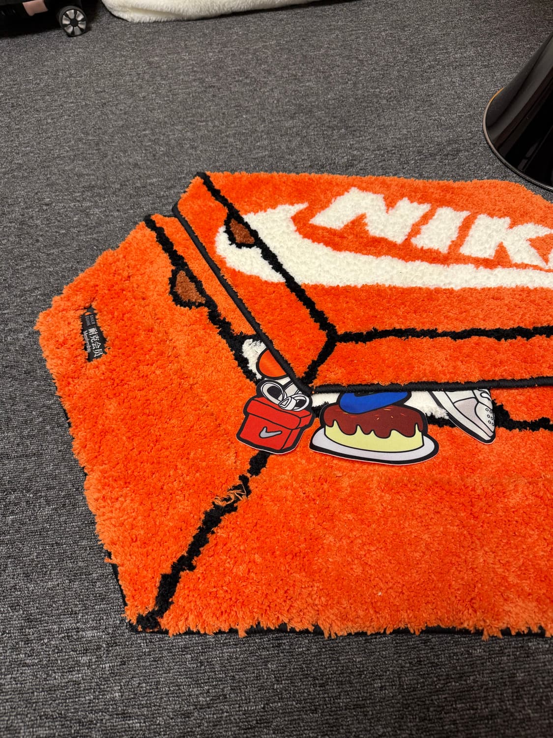 [ONE SIZE] 나이키 박스 러그 매트 오렌지 상품이미지2