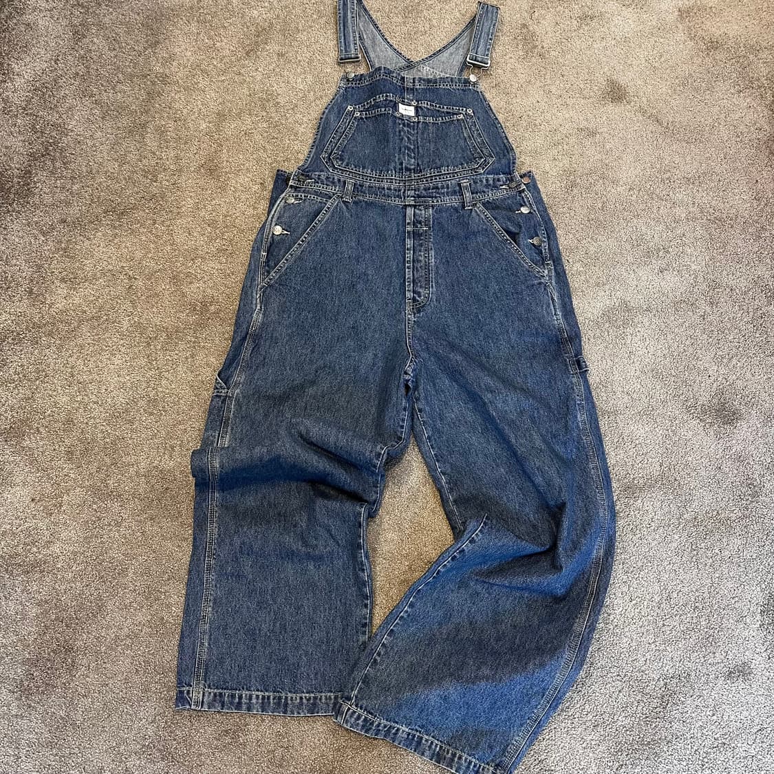 캘빈클라인 중청 데님 카펜터 오버롤L 상품이미지4