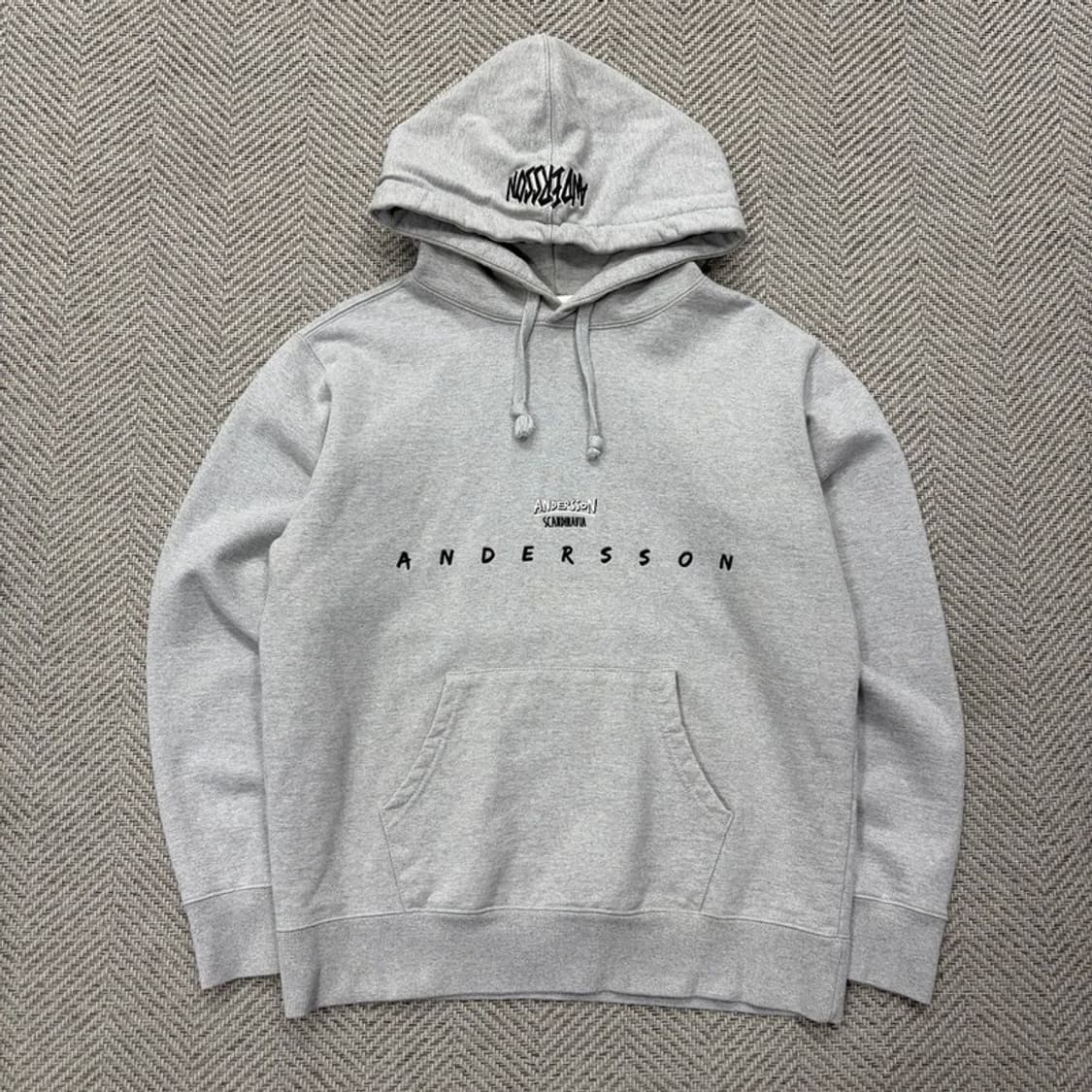 앤더슨벨 자수 로고 후드티 v2252 상품이미지1
