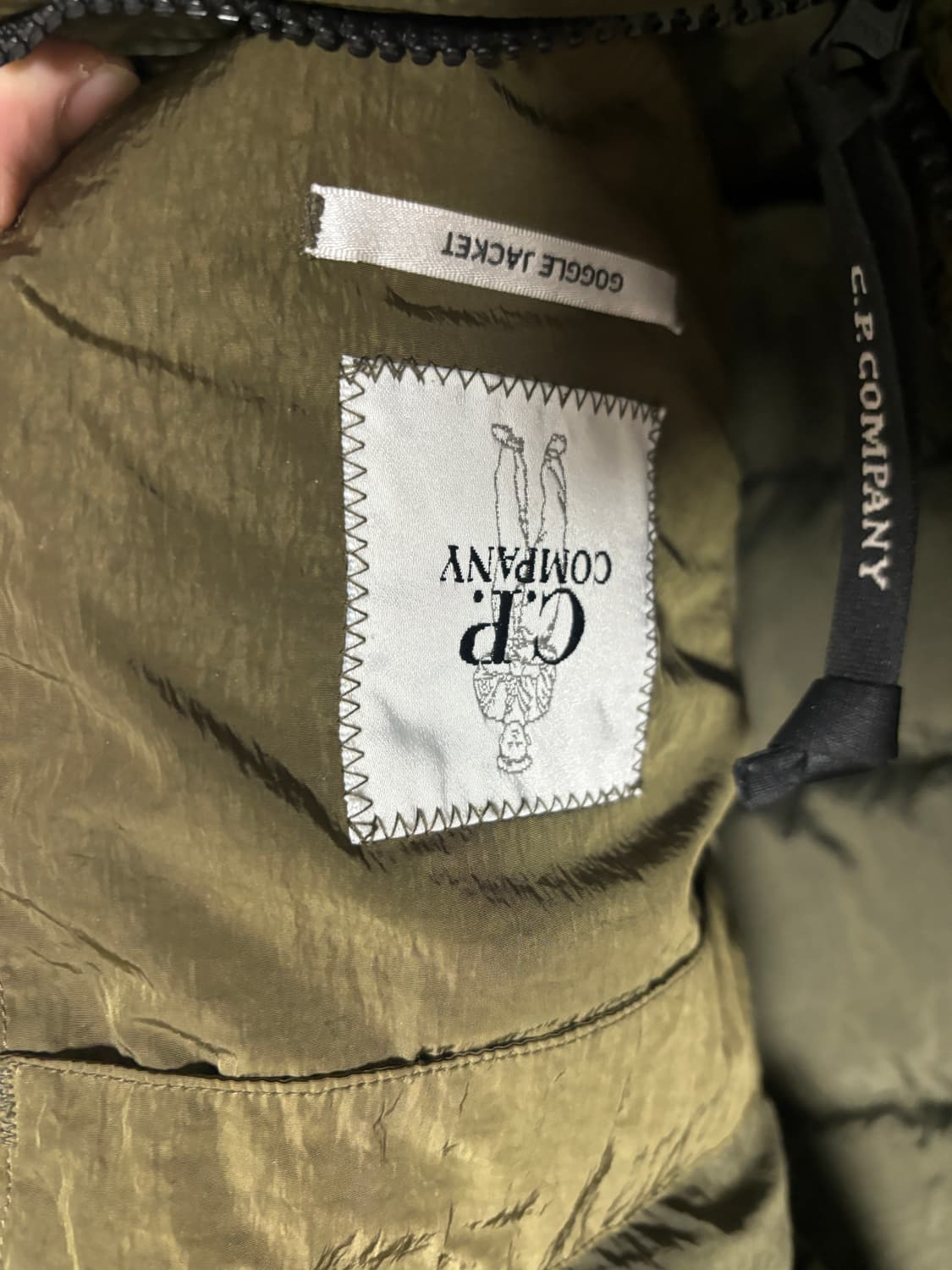 씨피컴퍼니 에코크롬 고글패딩 L 상품이미지8