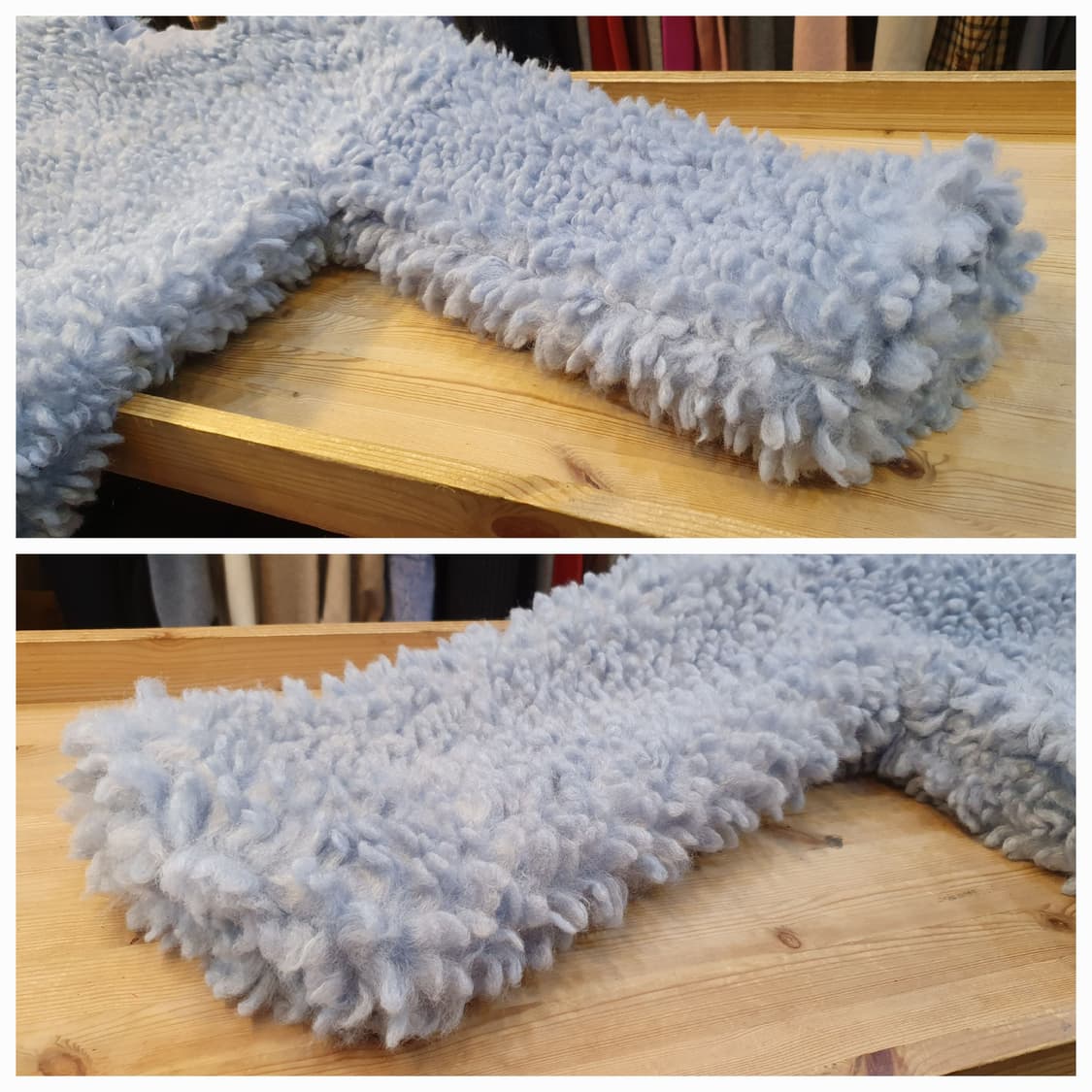 (새상품)66.LiLi Rona 뽀글이 크롭니트 상품이미지3