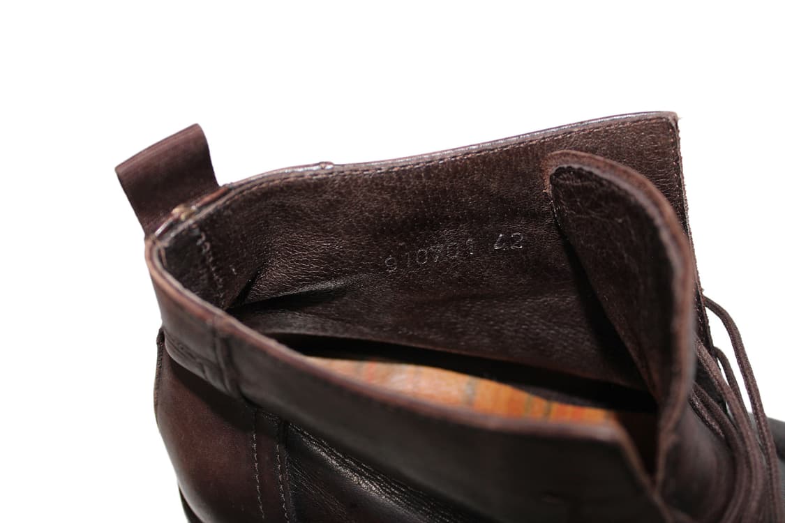 1990s BALENCIAGA 발렌시아가 카프레더 레이스업 부츠 상품이미지8