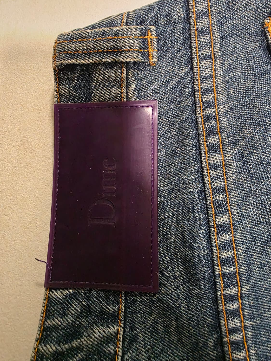 [32] 다임 배기진 스톤워시드 상품이미지3