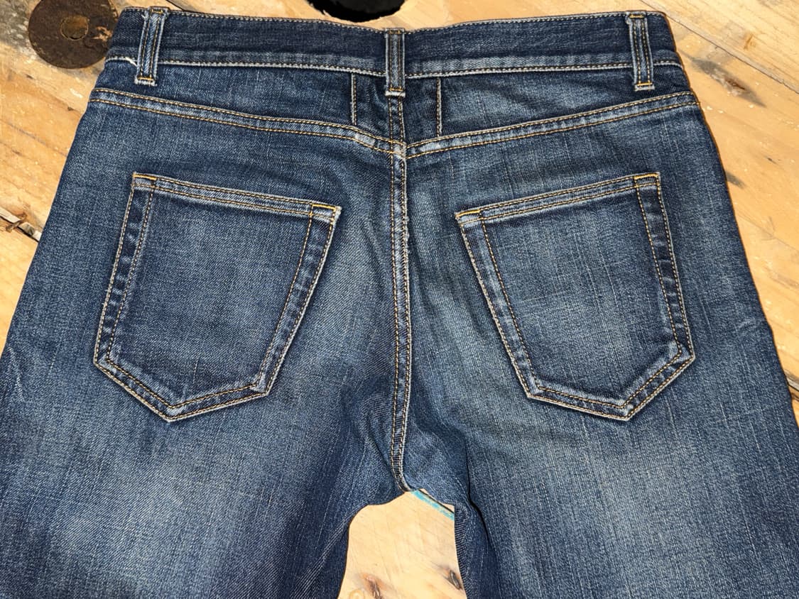 Saint Laurent D02 washed blue denim 상품이미지2