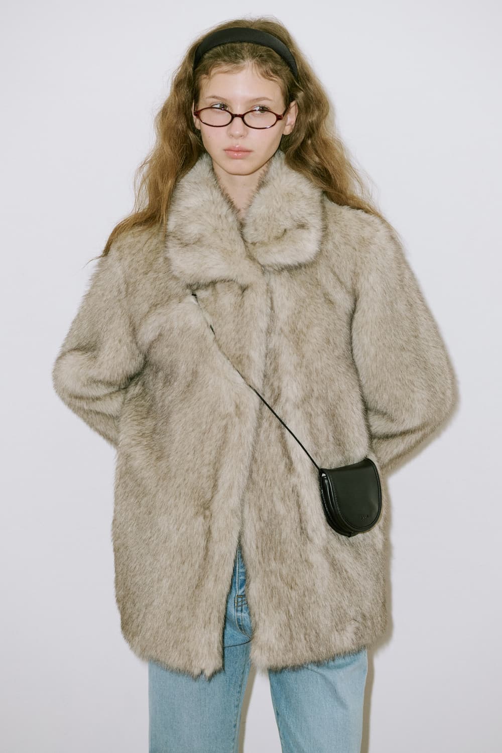 sinoon 시눈 퍼자켓 애쉬브라운 상품이미지1