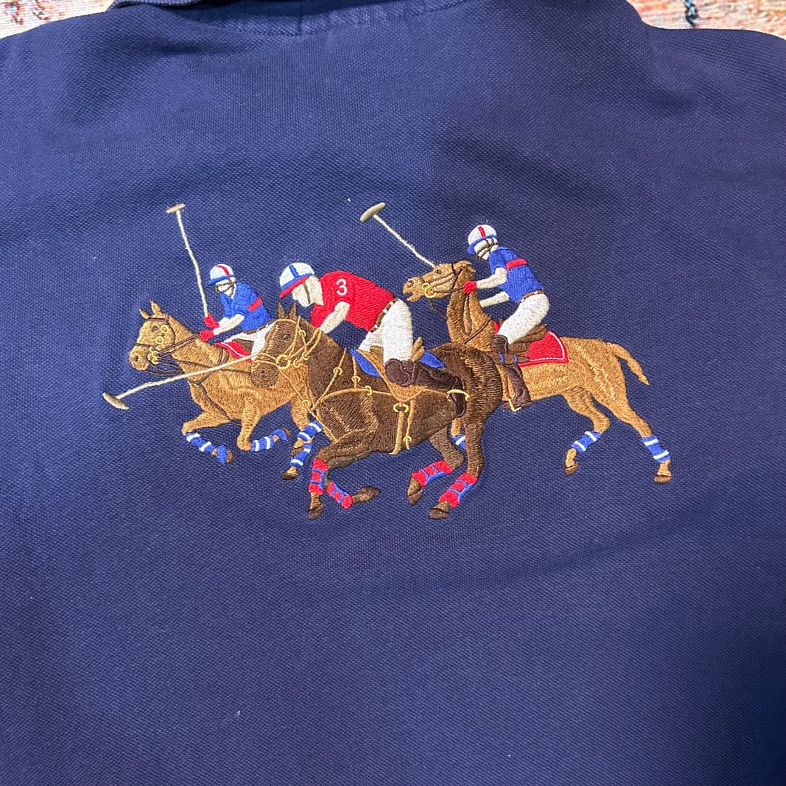 [L] 폴로 랄프로렌 빅포니 백로고 카라 반팔 상품이미지8