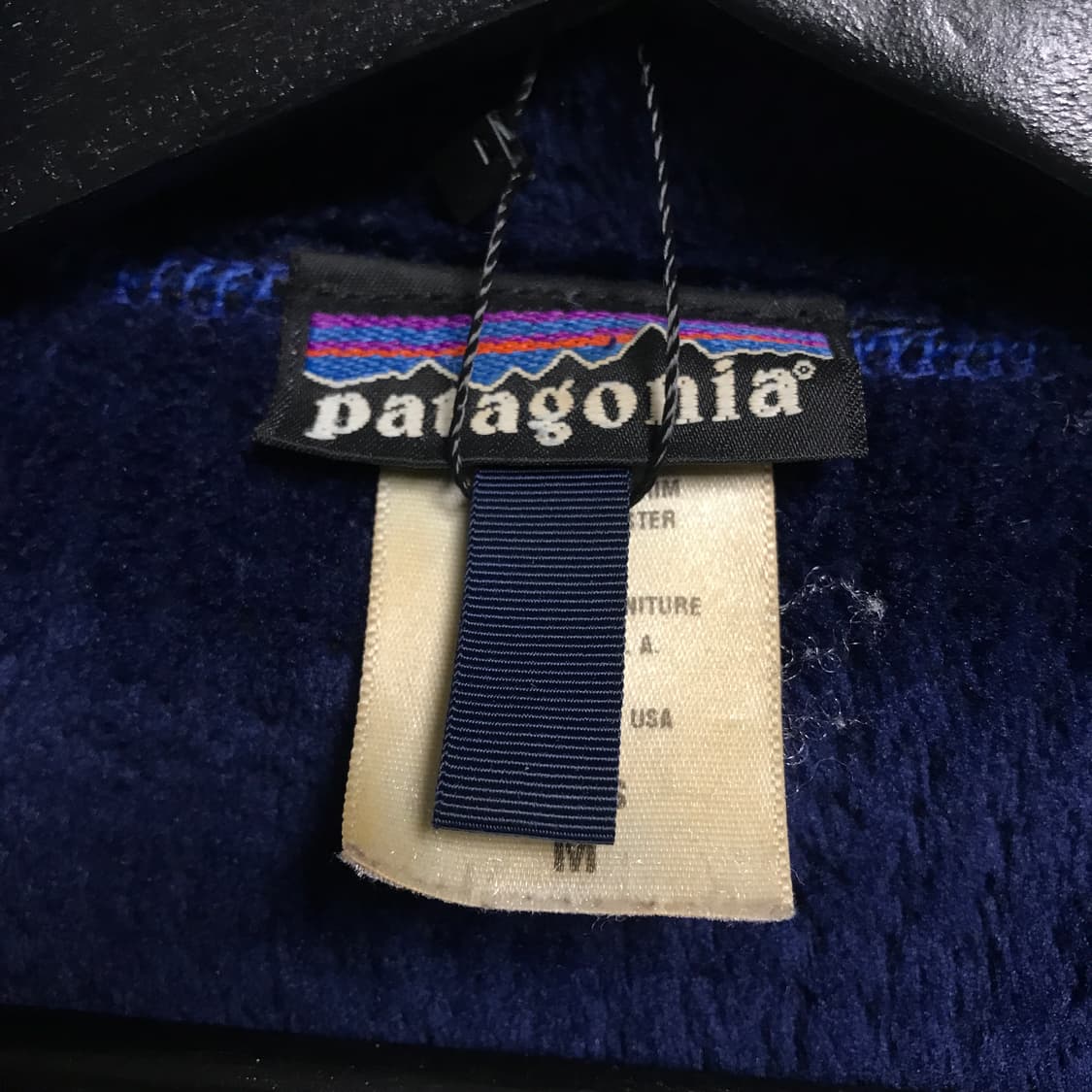 파타고니아 레트로 플리스 자켓 블루 M 상품이미지5