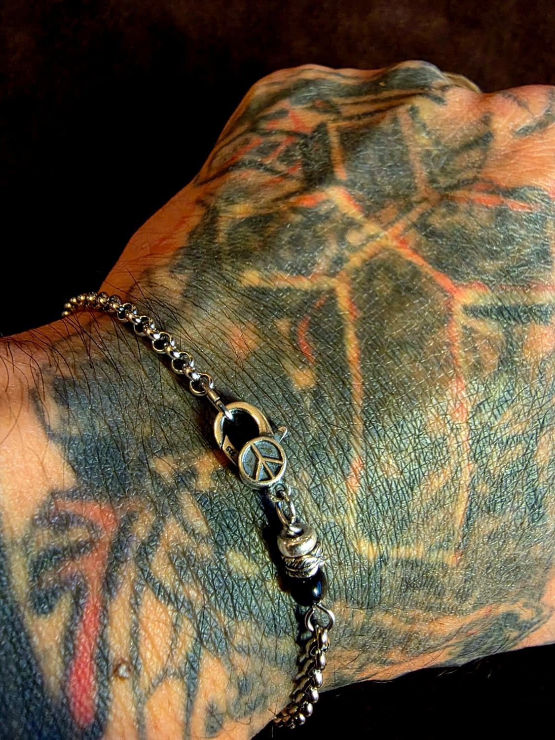 Blue Calm – 블루호안석 & 실버925 포인트 체인팔찌 상품이미지4