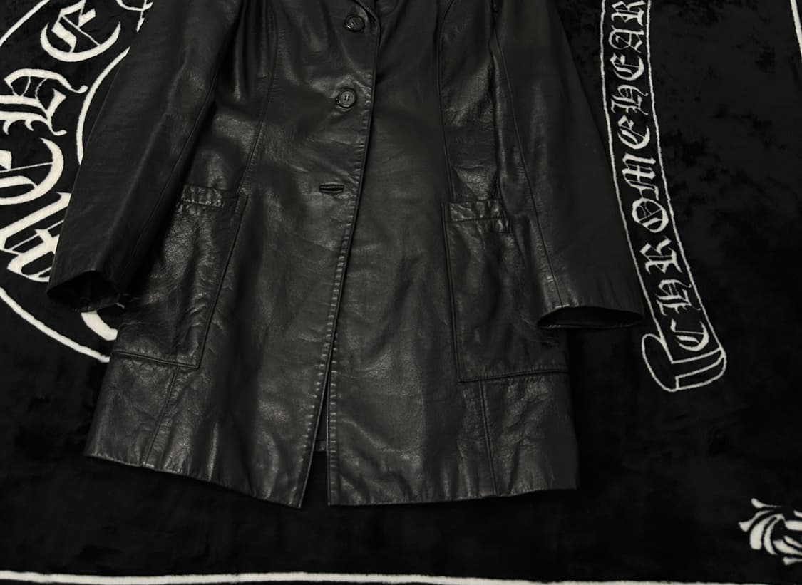 빈티지 레더 leather 블레이저 자켓  상품이미지3