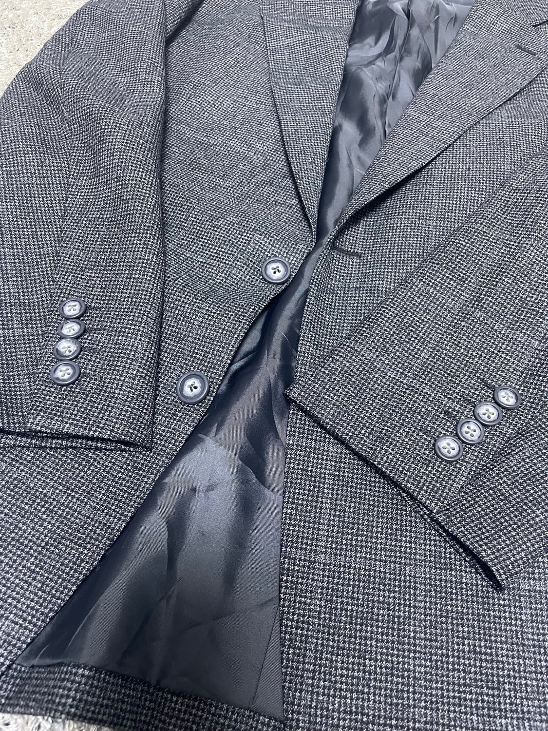버버리 2버튼 일제 하운드투스 블레이저 105~110 상품이미지6