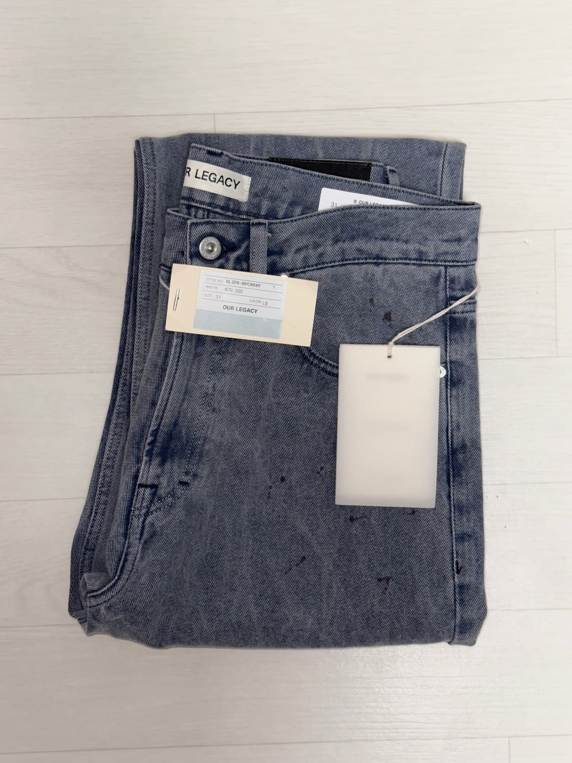 Third cut Twilight Attic Wash jean 상품이미지3