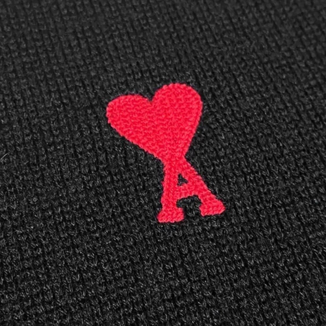 [정품] AMI 아미 레드 스몰하트 자수 메리노 울니트스웨터(XXL) 상품이미지4