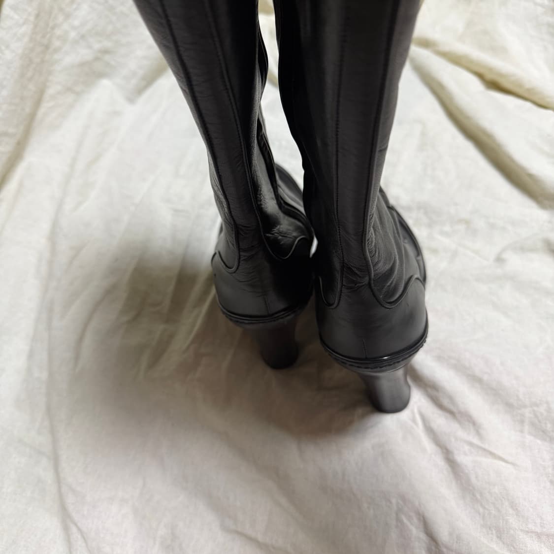 셀린느 레이스업 롱부츠 상품이미지3