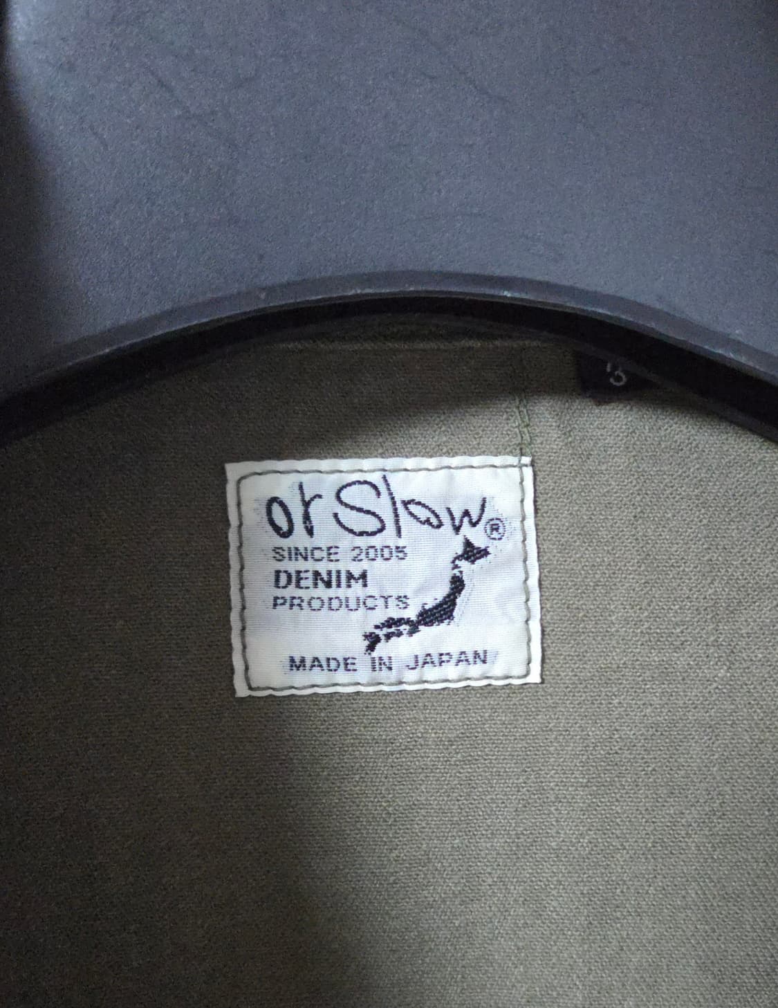 (착샷) 오어슬로우 m43 퍼티그 hbt 아미 자켓 상품이미지3