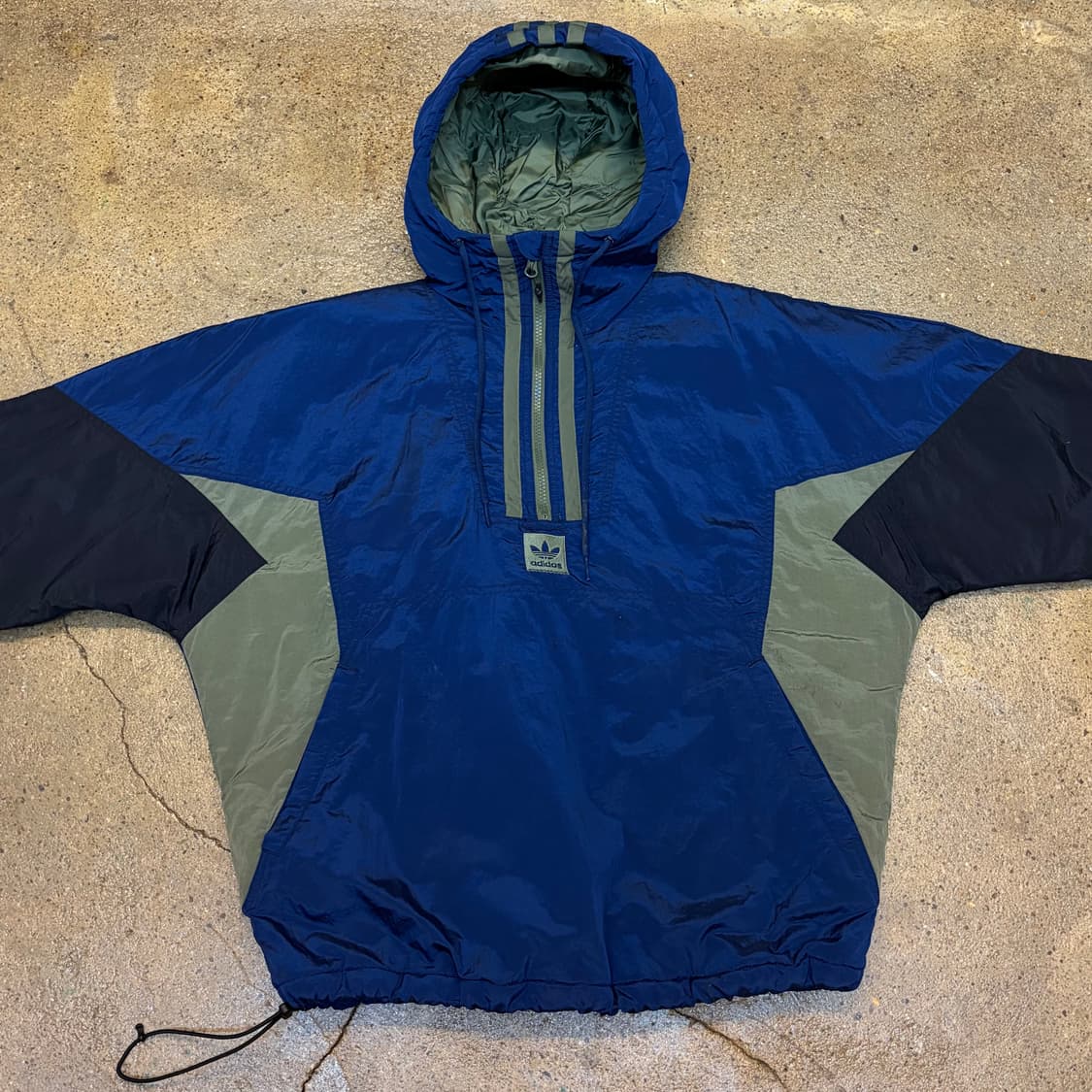 00s USA 빈티지 아디다스 후드 숏패딩 상품이미지3