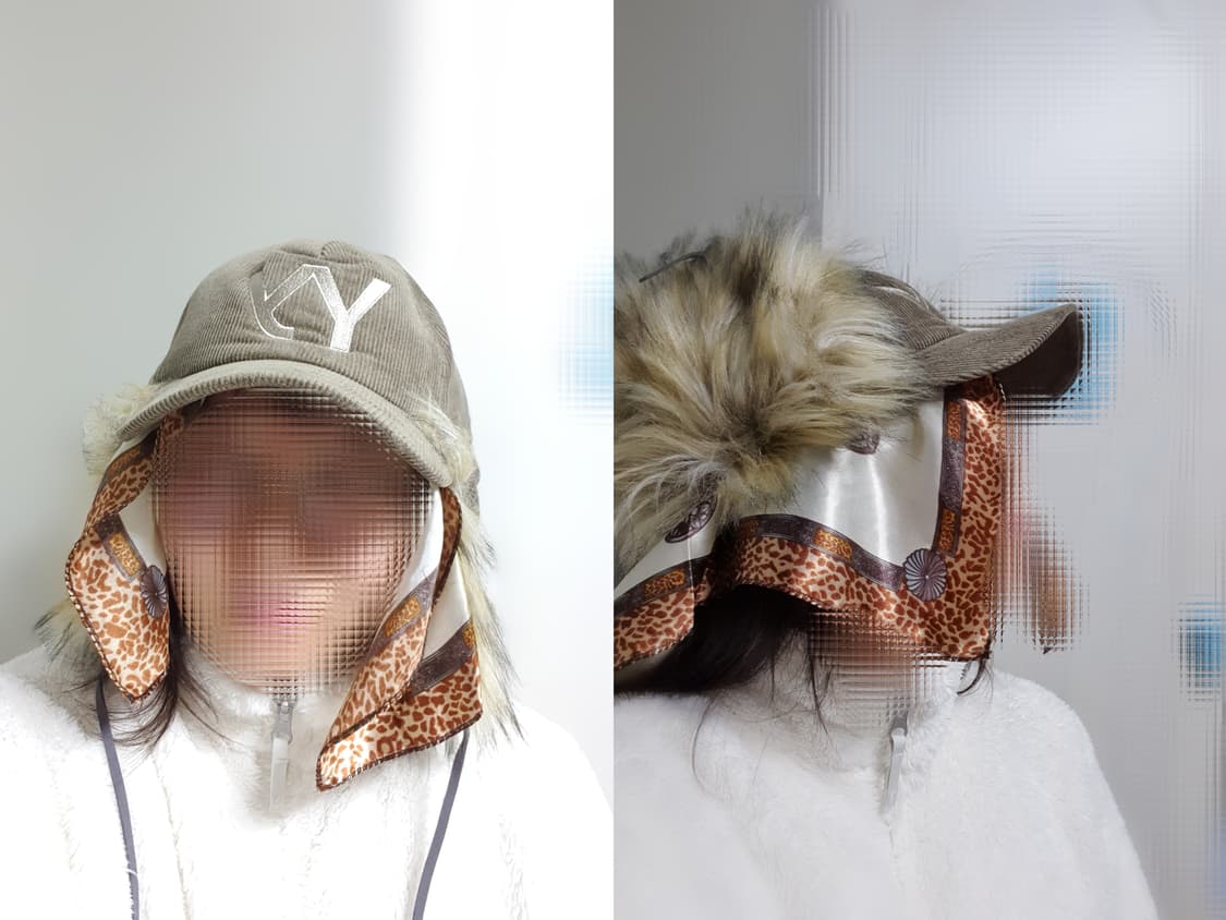 브라운 베이지 오픈와이와이 포우퍼 코튜로이 이어프랩 캡 볼캡 모자 상품이미지10