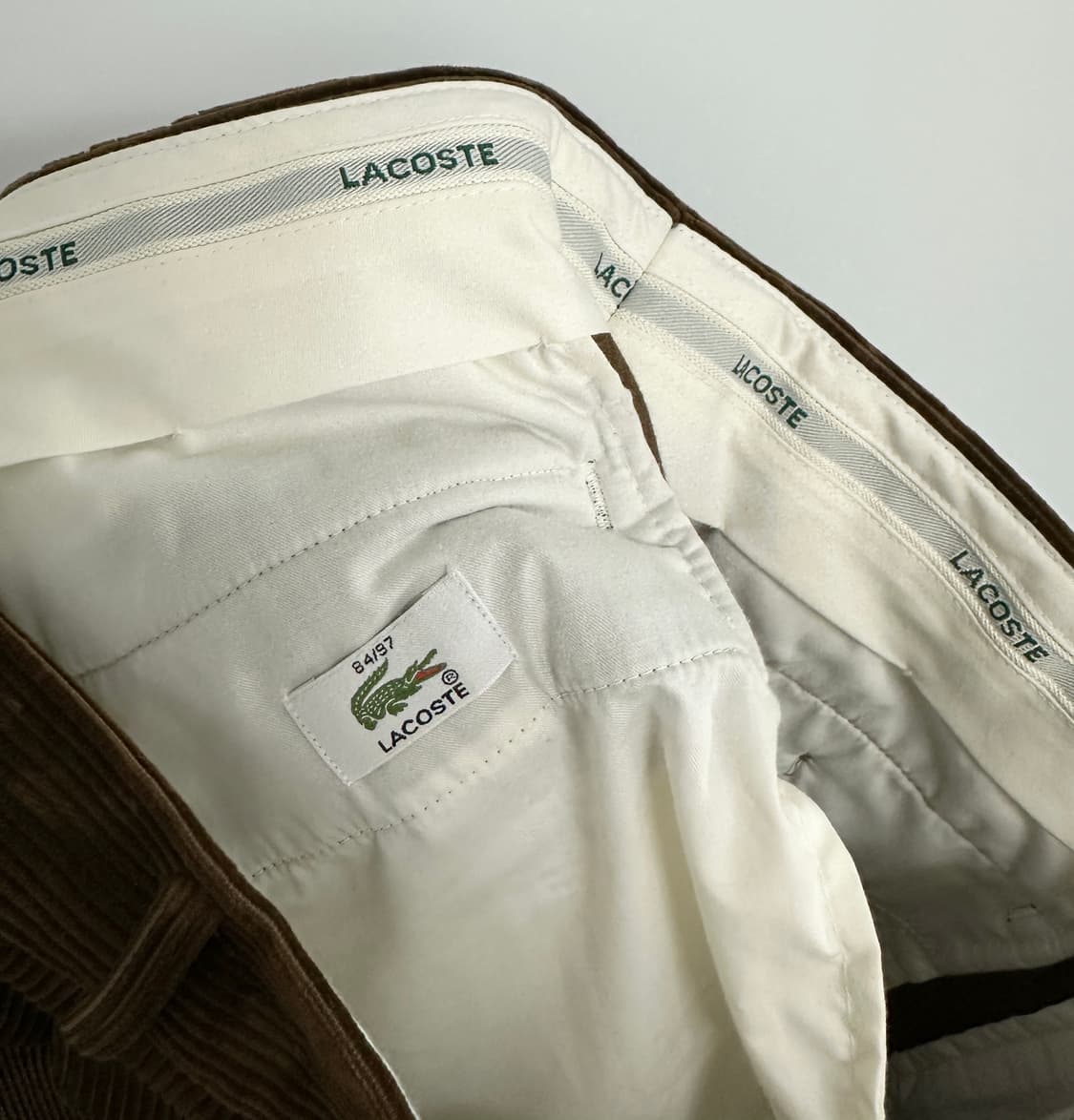 [라코스테] 남성 코듀로이 팬츠 상품이미지5