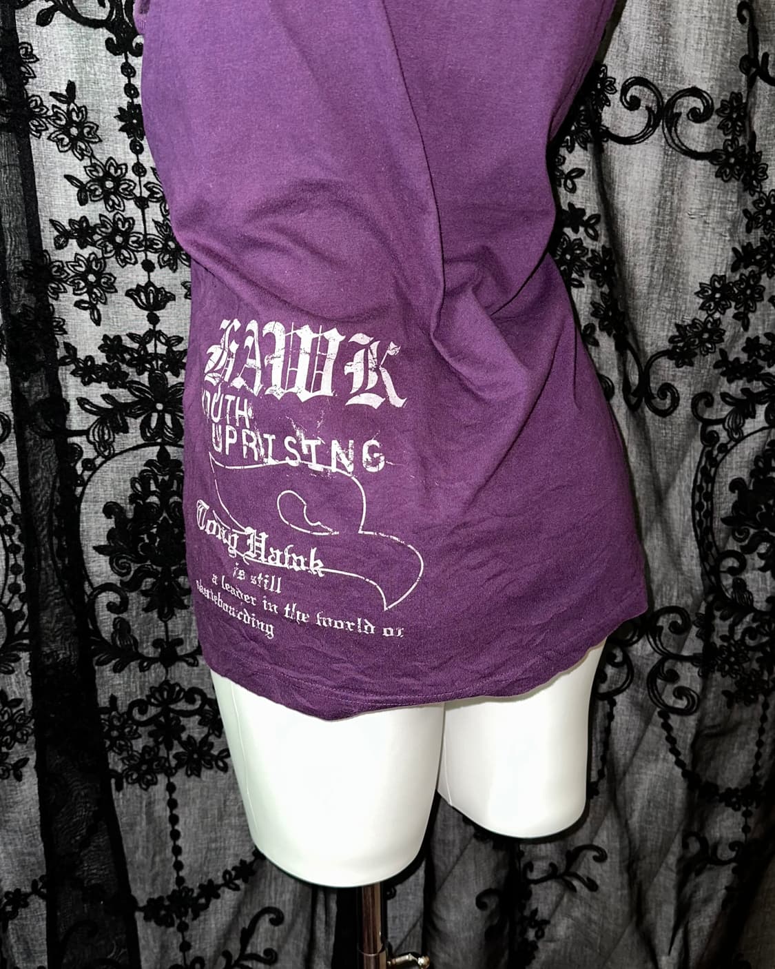 Purple lettering punk slip 상품이미지4