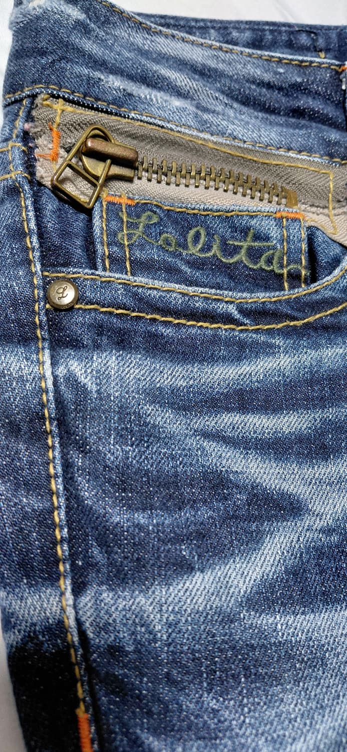 [26] 로리타 진(Lolita Jeans) 빈티지 부츠컷 데님 팬츠 상품이미지4