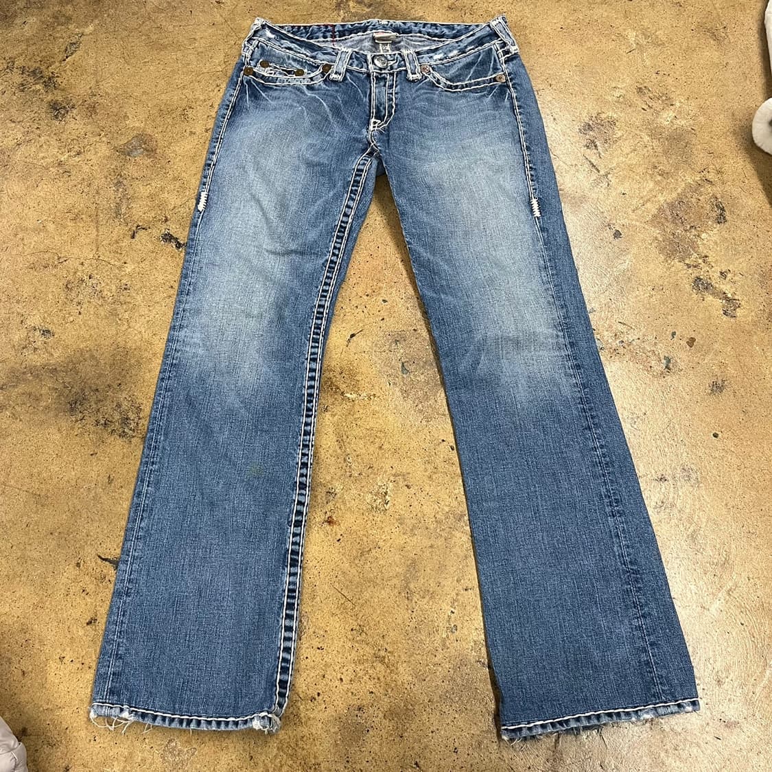 [정품/31] 트루릴리젼 워싱 청바지 데님 b19 상품이미지2