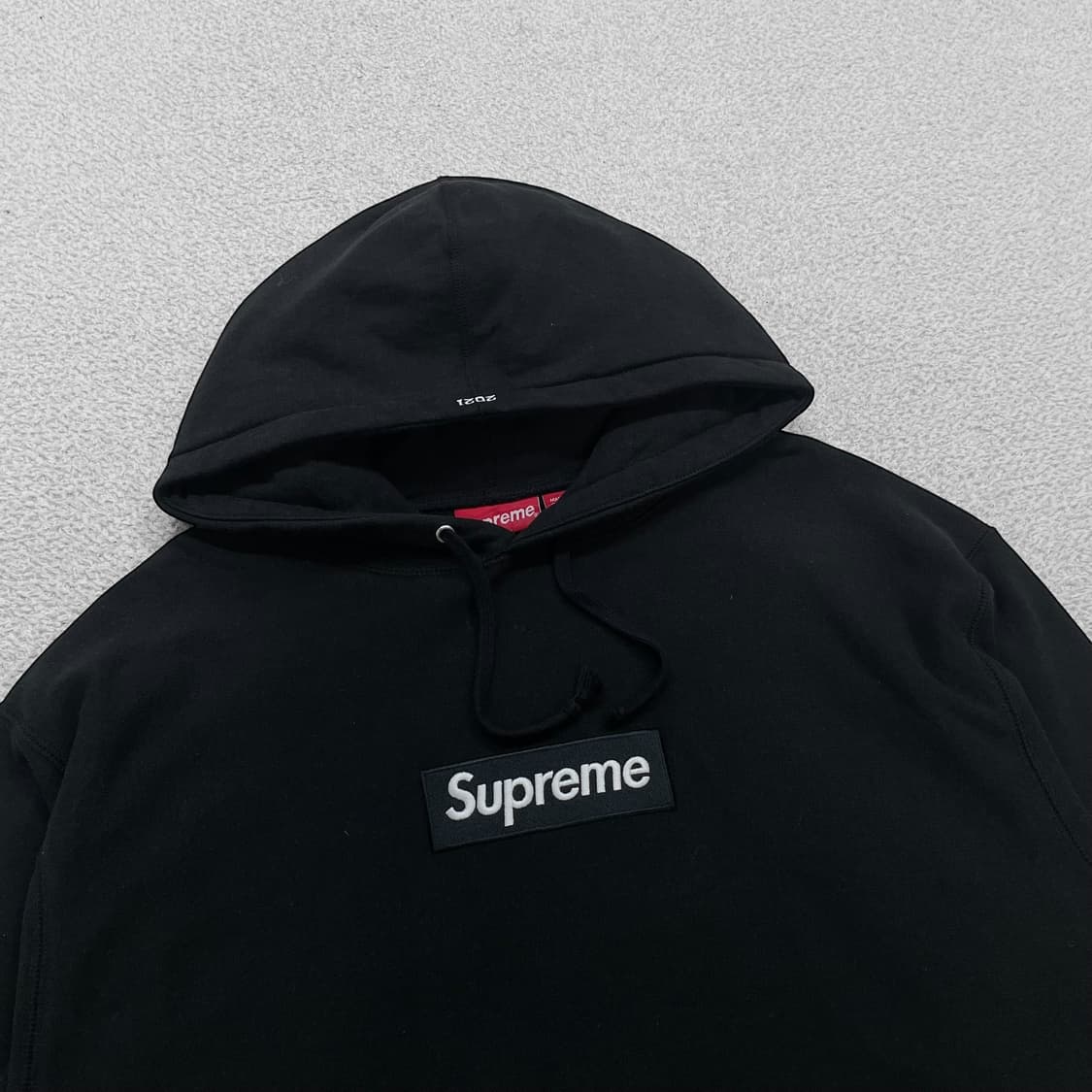 슈프림 Supreme 21fw 박스 로고 후드티 블랙 상품이미지2