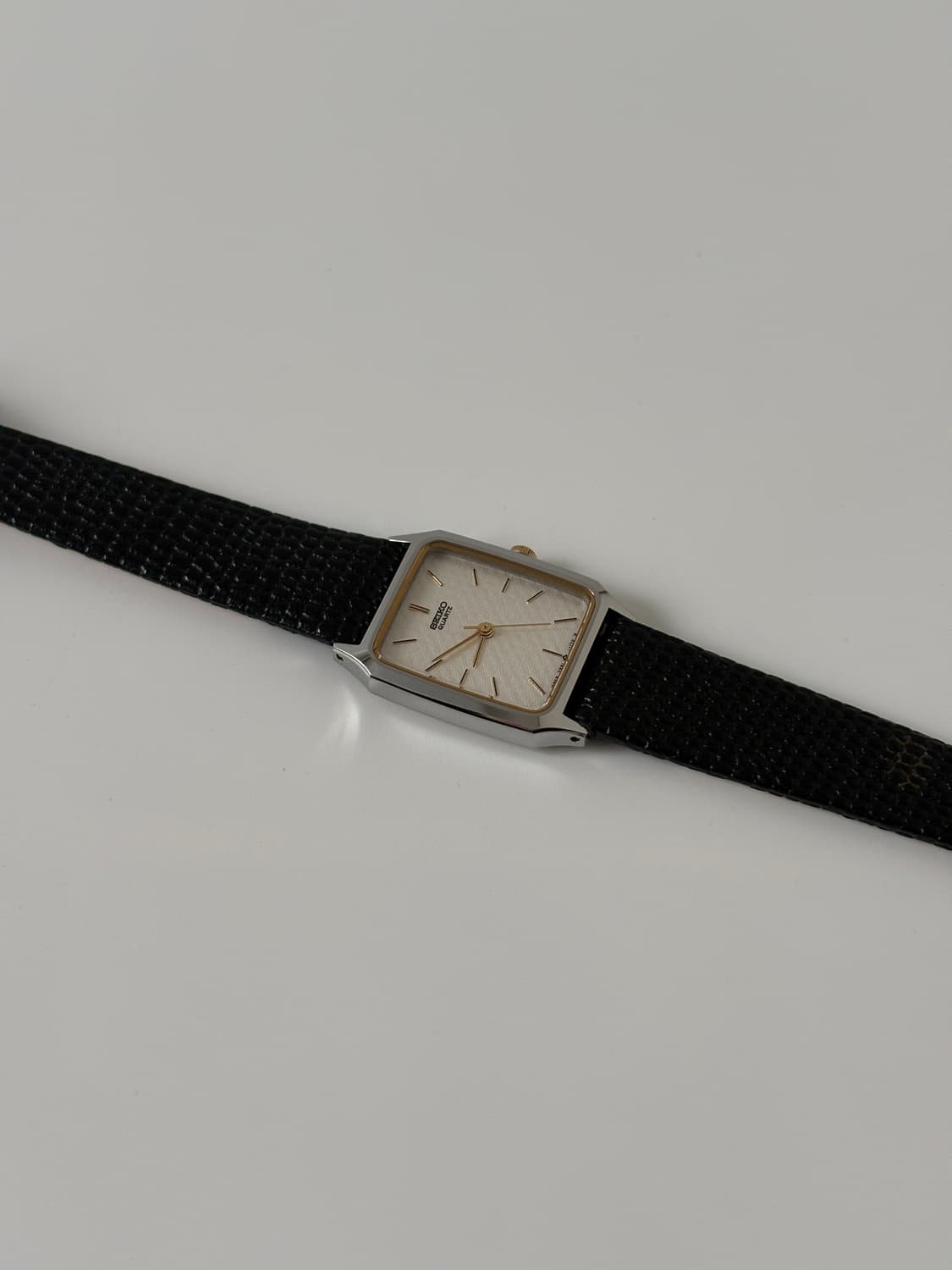 1980s Texture Dial Tank Ladies Quartz 상품이미지6