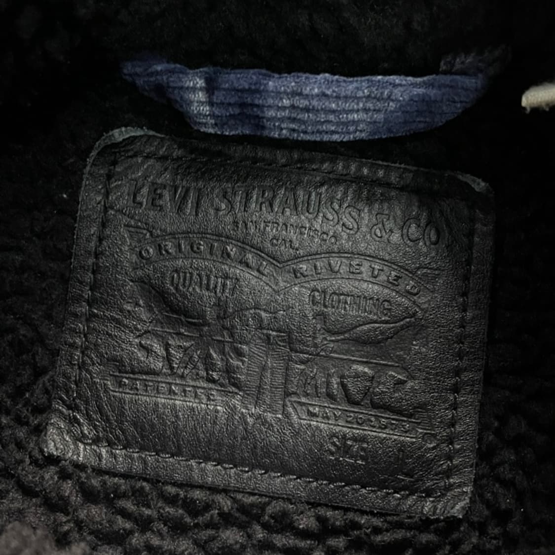 100 리바이스 카모 쉐르파 자켓  상품이미지3