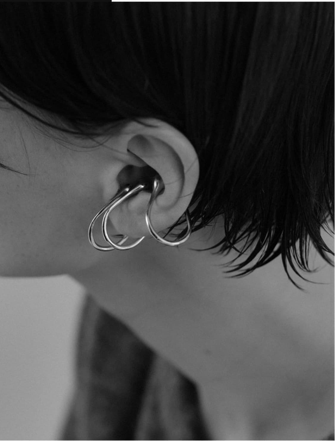 brillpiece 브릴피스 bulb ear-cuff(silver) 상품이미지2