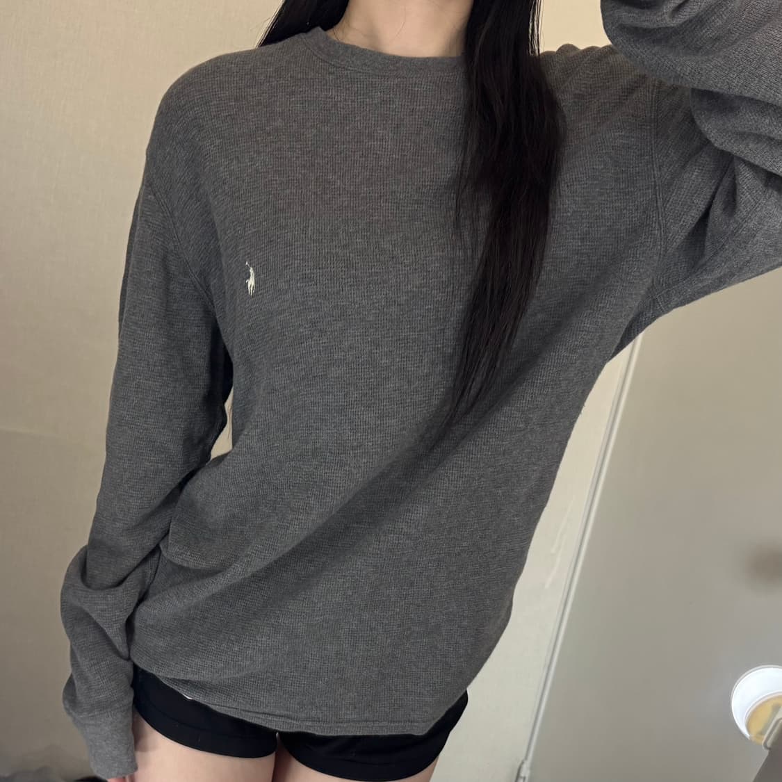 폴로 그레이 맨투맨  상품이미지3